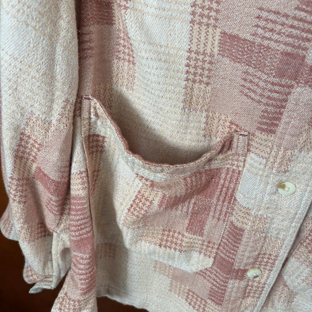 FREE PEOPLE WE THE FREE Berry Keep it Cozy Oversize Shacket Womens Size Small - Picture 4 of 6